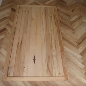 Přestavba vinný sklep Kozlany_dřevěná podlaha